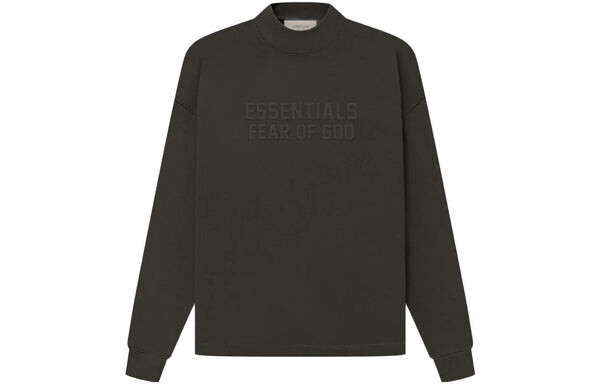 Свитер ss23 relaxed crewneck logo sweater 'off-black' Fear Of God Essentials, черный — фото 2