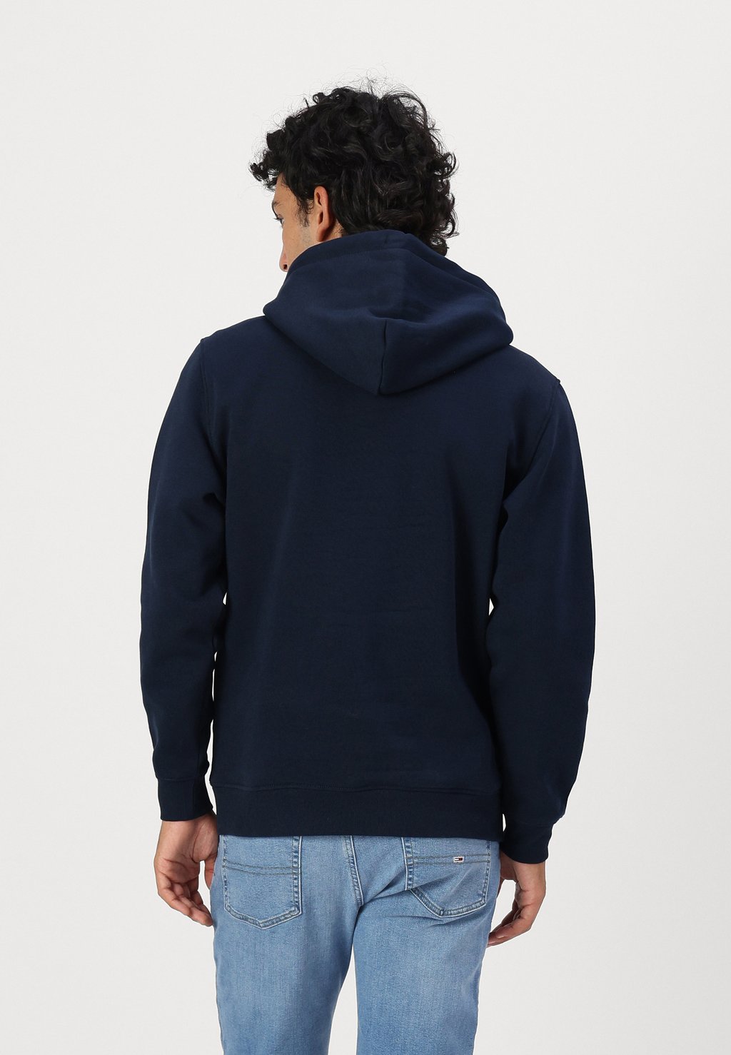 

Толстовка LINEAR LOGO HOODIE Tommy Jeans, темно-синий