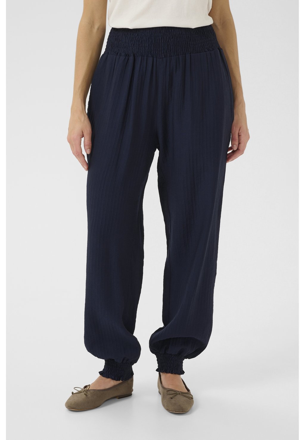 

Брюки CRLori Smock Cream, темно-синий