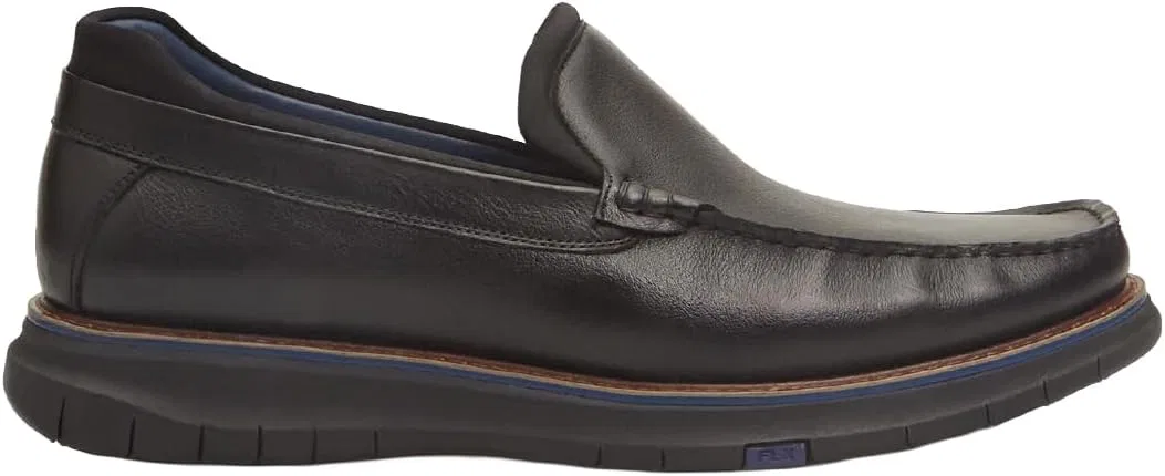Мужские кожаные мокасины Bata, черный