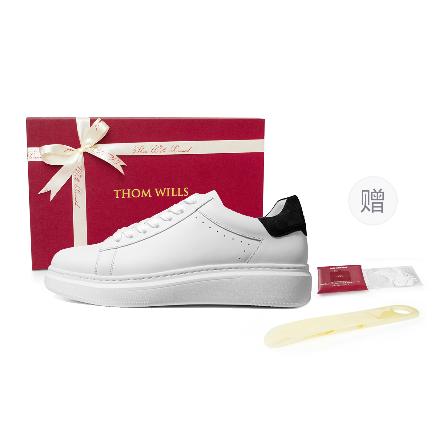 

Повседневные универсальные черные кроссовки с каблуком White Sneakers Skateboard Shoes мужские белые THOM WILLS, [Box]белый G971-1 (Includes Shoe Horn/Shoelace/Wipe)
