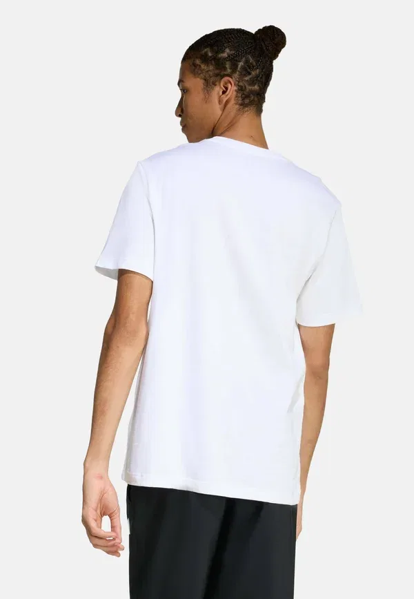 Футболка Adidas Performance summer slide graphic tee sports t-shirt, белый — фото 2