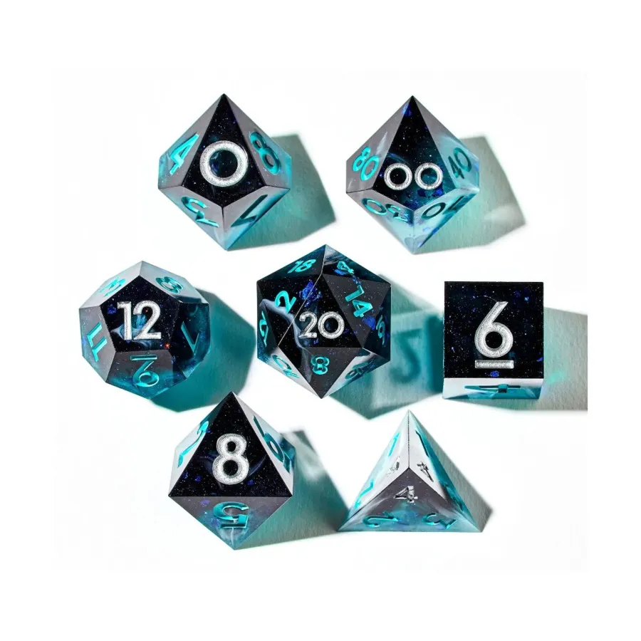 

Полисетка - Сонная Лощина (7), Resin Polyhedral Sets (Dispel Dice)