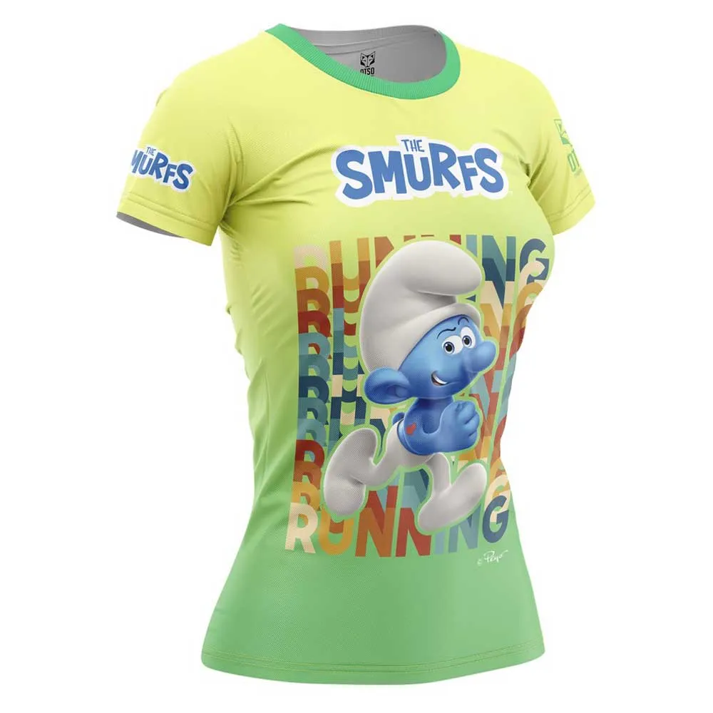 

Футболка с коротким рукавом спортивная Otso Smurf Running, желтый