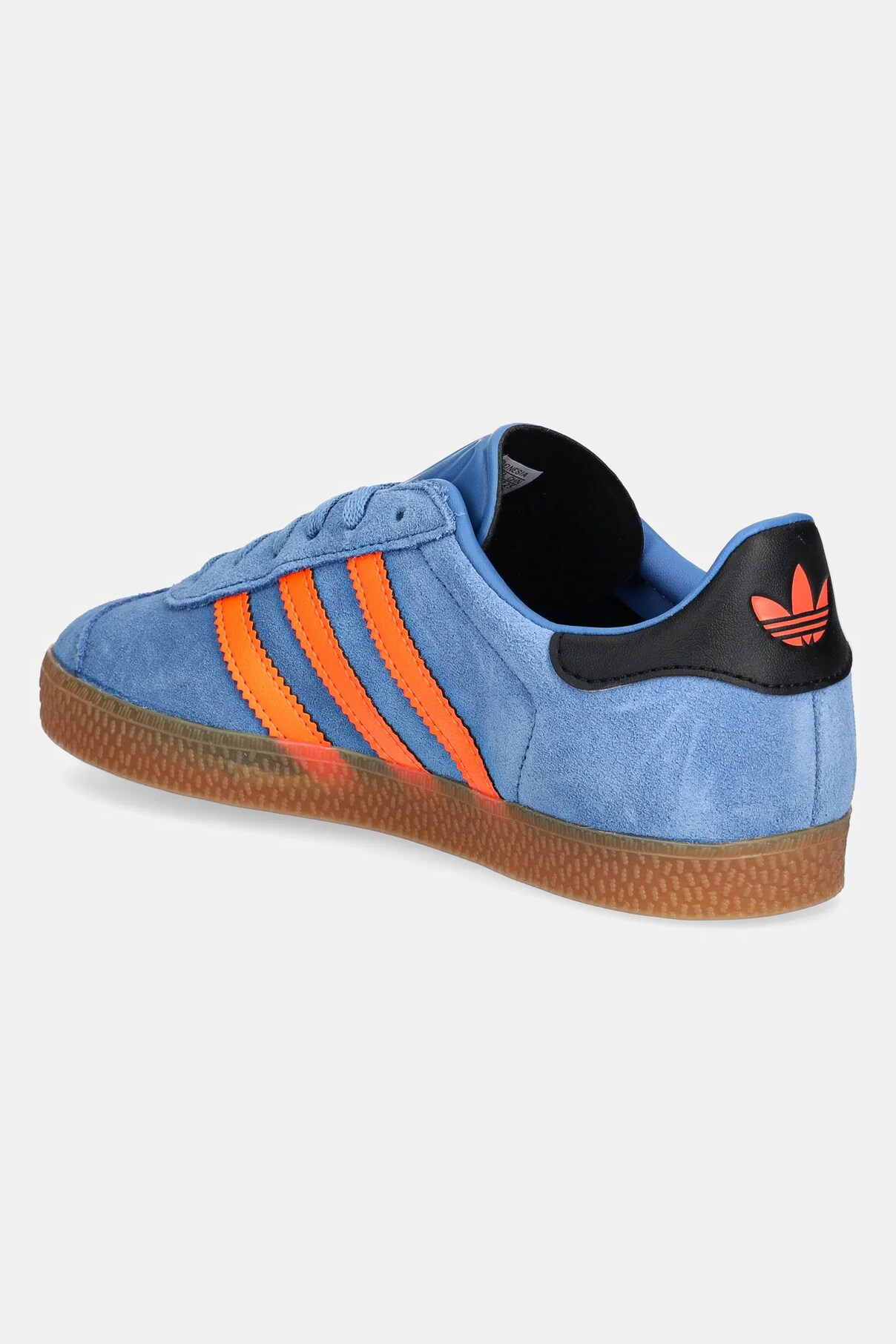 Детские замшевые кроссовки GAZELLE Adidas Originals, синий — фото 4