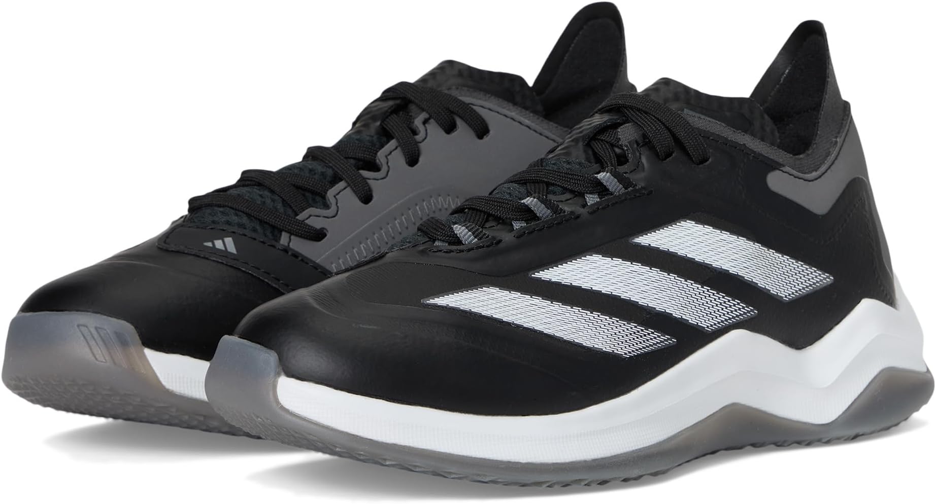 

Кроссовки adidas Kids Adizero Impact Turf Baseball Shoes, цвет Black/White/Team Grey