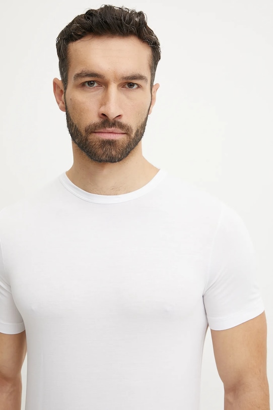 Набор из 3 футболок tshirt rn 3p bamboo BOSS, белый — фото 4