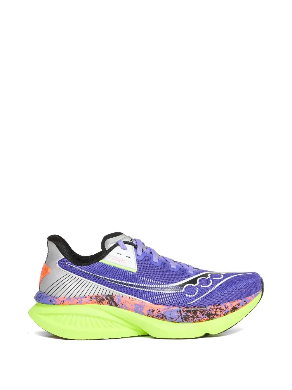 Кроссовки Azura с цветовыми блоками Saucony, фиолетовый
