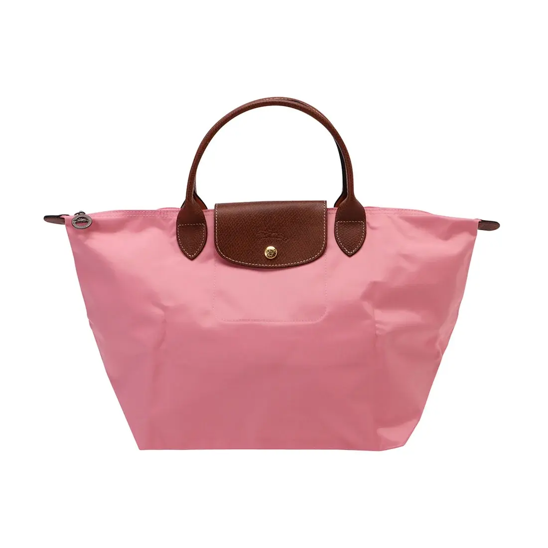 

LONGCHAMP Сумка Le Pliage среднего размера женская хлопковая сахарная розовая
