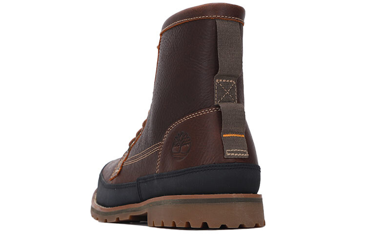 Мужские ботинки Timberland Originals с контрастной подошвой, темно-коричневый/черный — фото 3