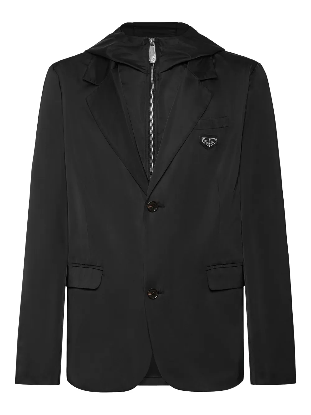 

Пиджак с капюшоном Philipp Plein, черный