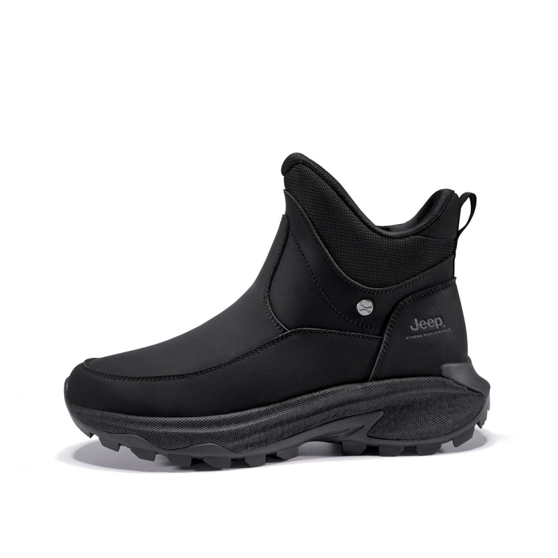 

Износостойкие полусапоги мужские Jeep, Классический черный