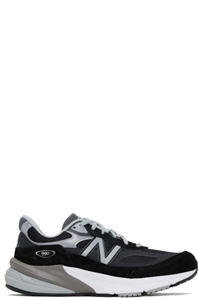 

Кроссовки 990v6 «Сделано в США» в черно-серых тонах New Balance