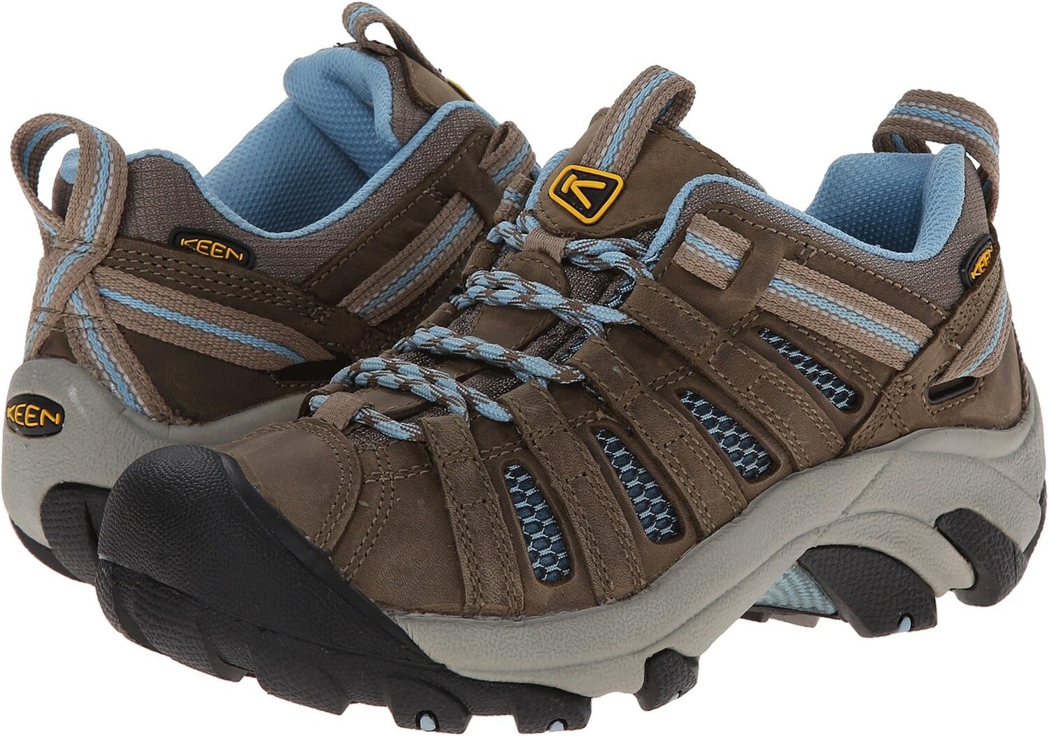 

Походная обувь Voyageur KEEN, цвет Brindle/Alaskan Blue