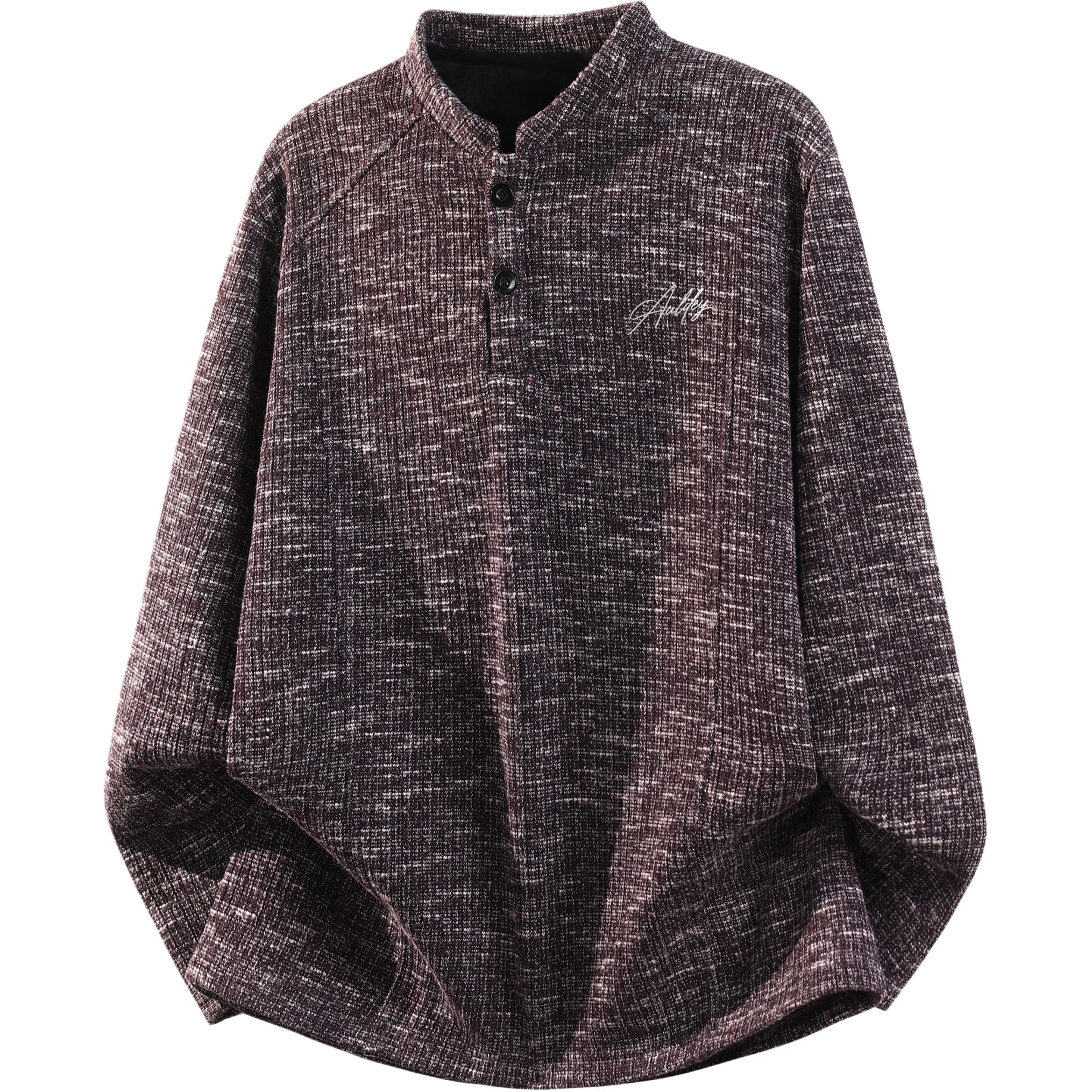 

Свитер Unisex Stand Collar Moderate AULDEY, fuchsia[thickened and fleece-lined upgraded]