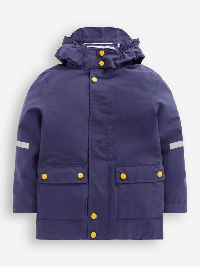 

Детская водонепроницаемая куртка Fisherman Mini Boden, College Navy