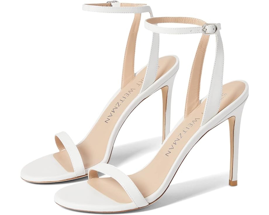 

Туфли Stuart Weitzman Barelynude 100 Sandal, белый