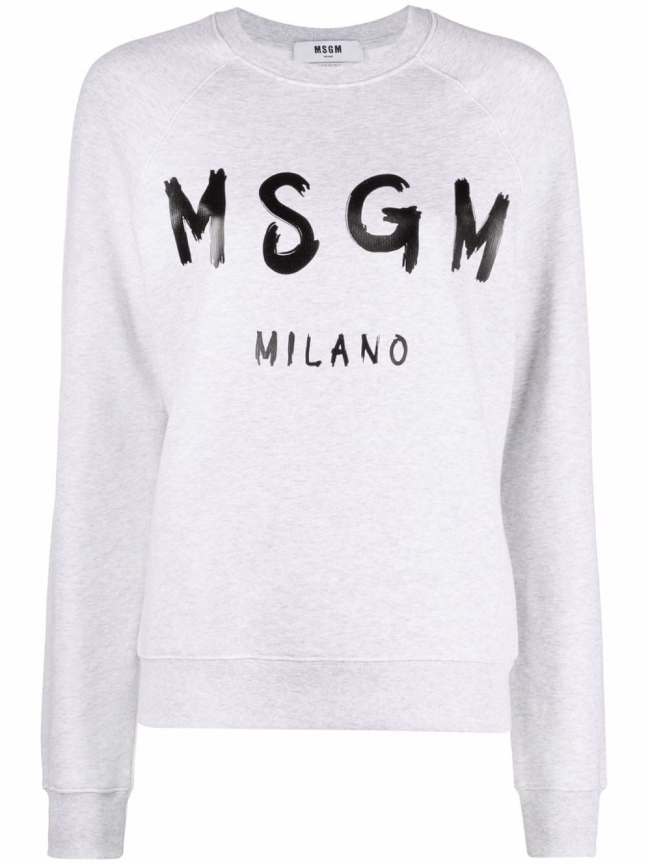 

MSGM толстовка с логотипом, серый