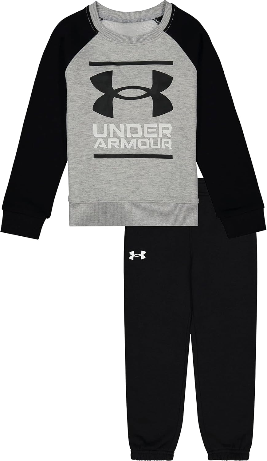 

Толстовка с длинным рукавом и логотипом Under Armour и спортивные штаны, Mod Gray Crewneck