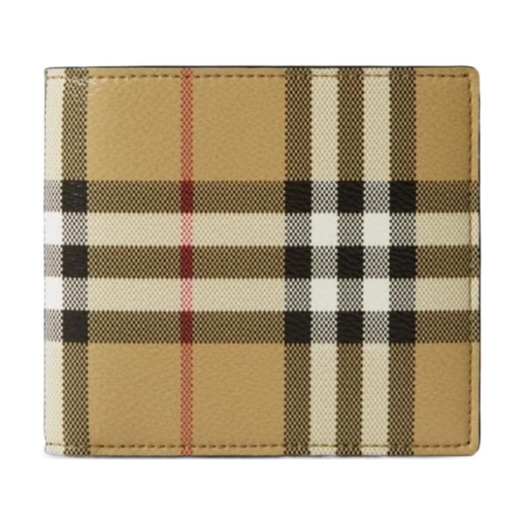 

Burberry Кожаный кошелек мужской бежевый