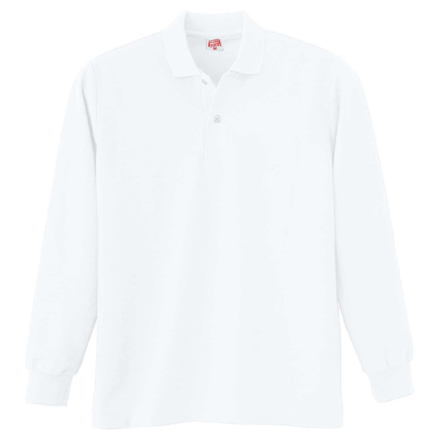 

Поло Oguraya POLOIZM 210 из плотной ткани с длинными рукавами, белое, размер 5L (210-90-5L) Kokuraya