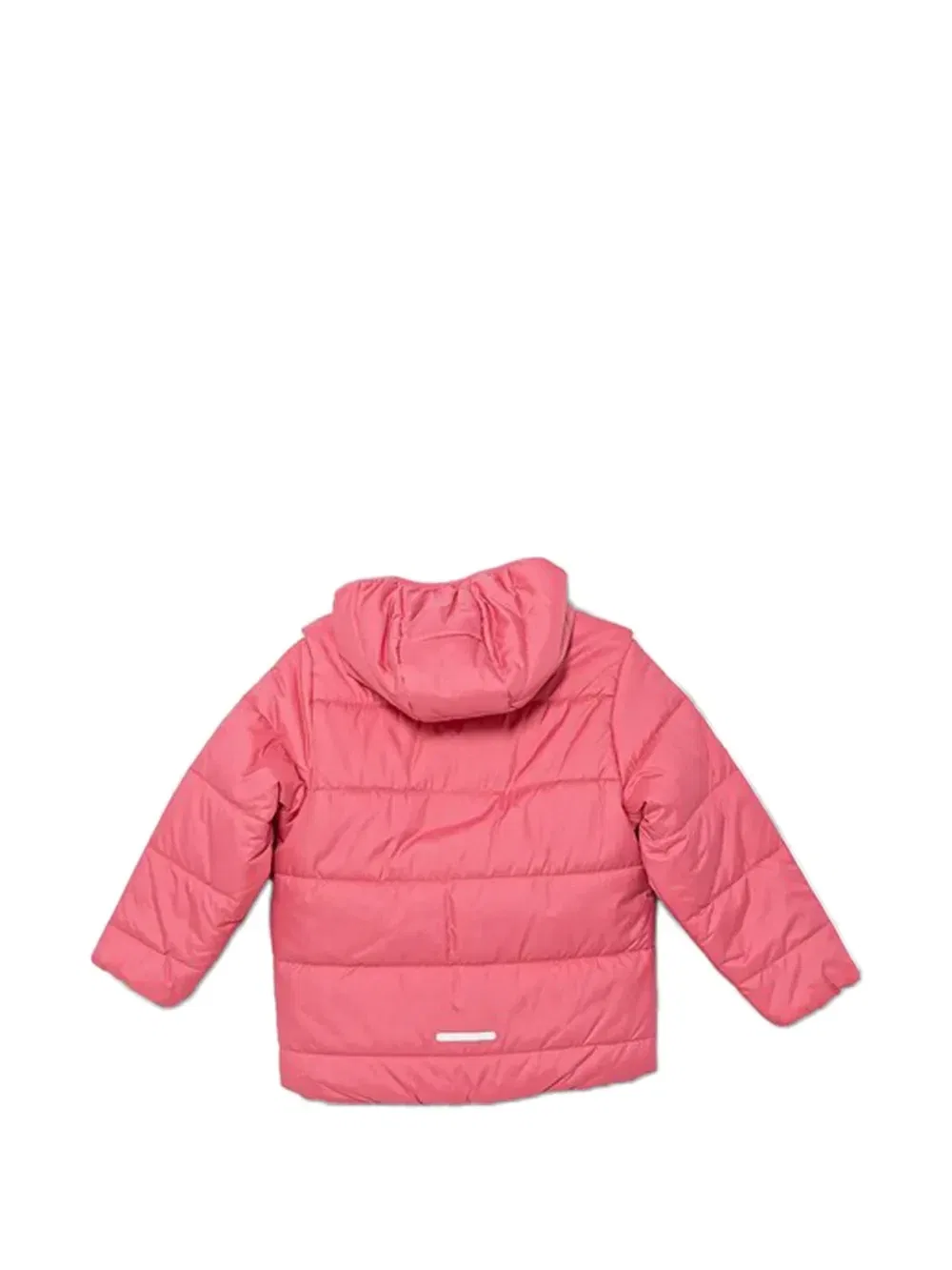 Куртка в полоску с капюшоном Adidas Kids, розовый — фото 2