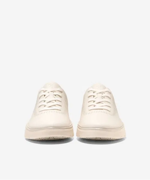 Мужские кожаные кроссовки GrandPro Feather Arch Laser COLE HAAN белые — фото 3