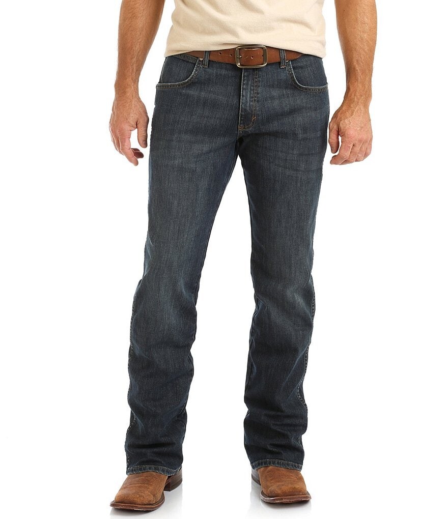 

Джинсы свободного кроя Wrangler Retro Falls City Bootcut, синий