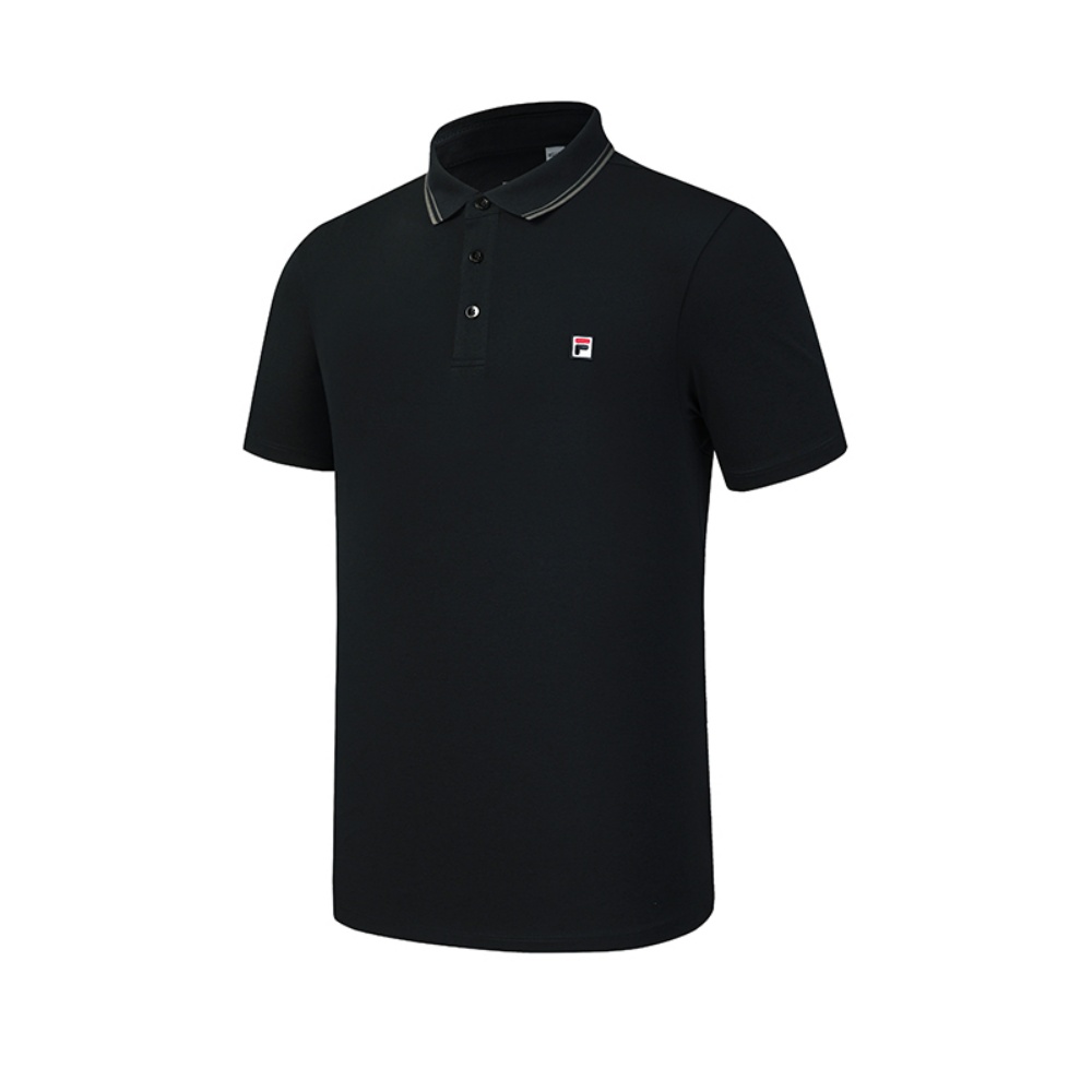 

FILA Футболка-поло для тенниса мужская black