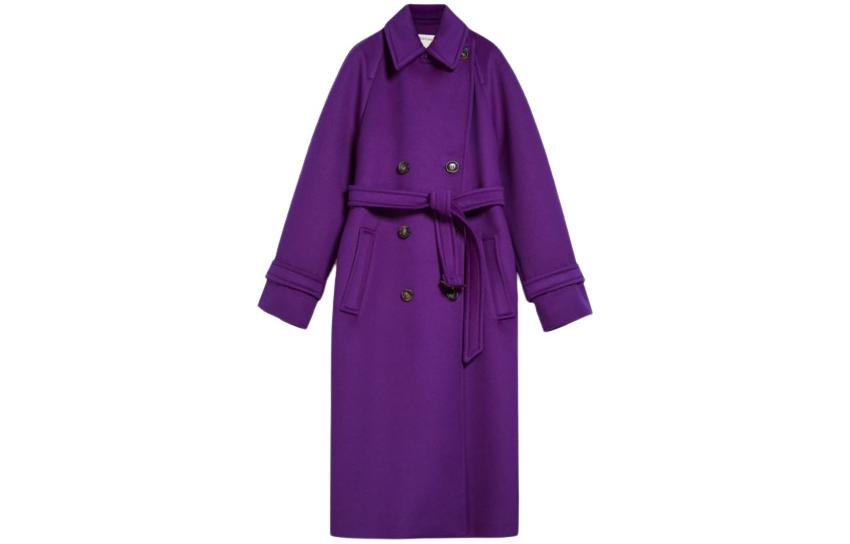 

Пальто женское фиолетовое MaxMara, Фиолетовый, Пальто женское фиолетовое MaxMara
