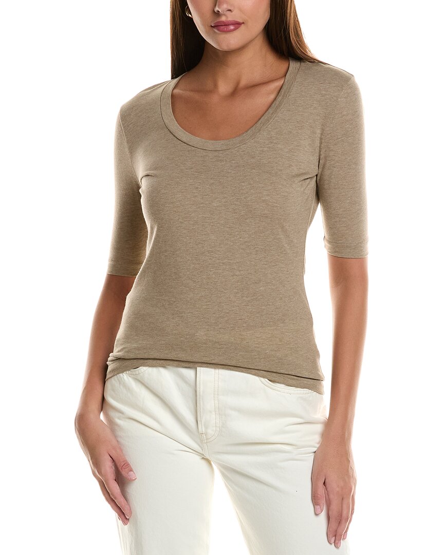 

BOSS Hugo Boss Eifflie 2 Футболка из шерстяной смеси, серый