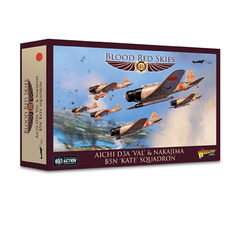 

Фигурки Blood Red Skies: Aichi D3A ‘Val’ Nakajima B5N ‘Kate’ Squadron