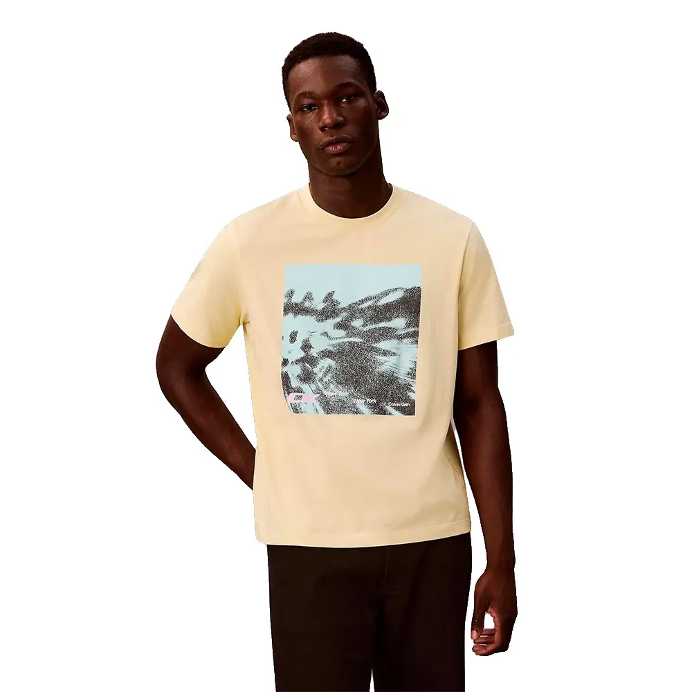 

Футболка с коротким рукавом Calvin Klein Jeans 20S 5Am, желтый