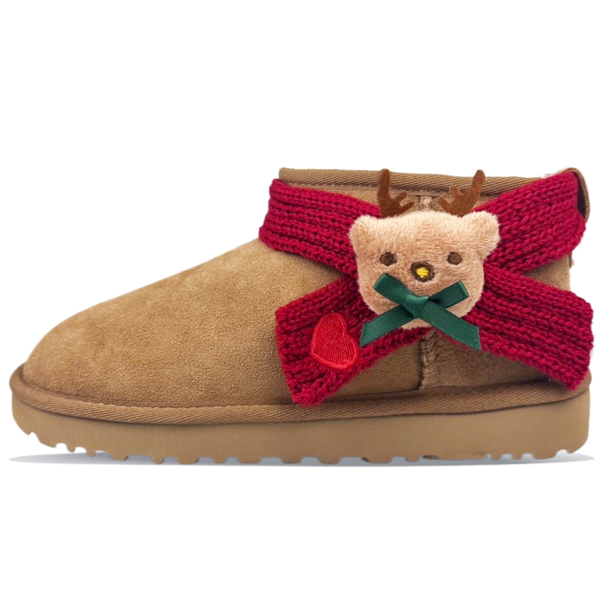 Ботинки Ugg Women's Classic Ultra Mini, каштановый/Малая Медведица/box — фото 2