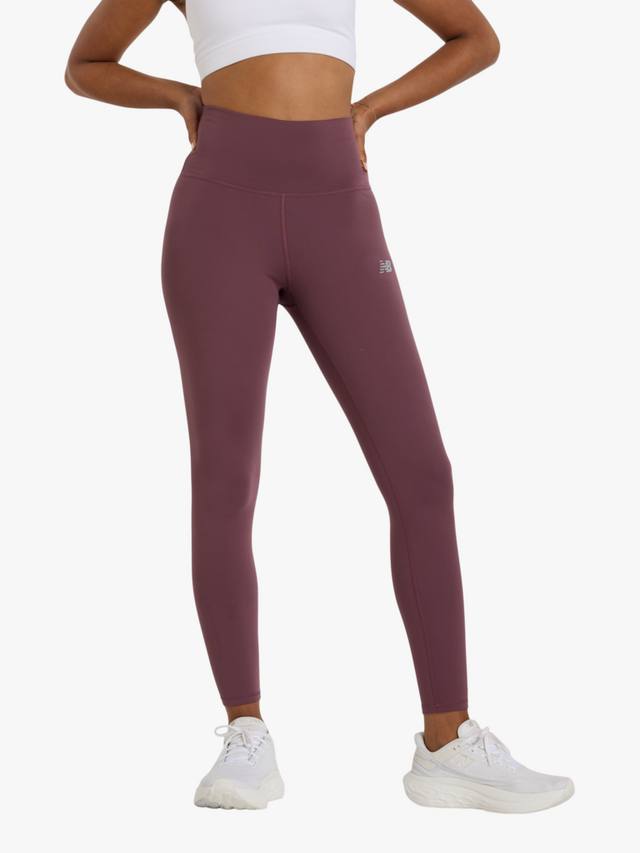 

Женские леггинсы harmony с высокой посадкой New Balance, цвет Faded Plum