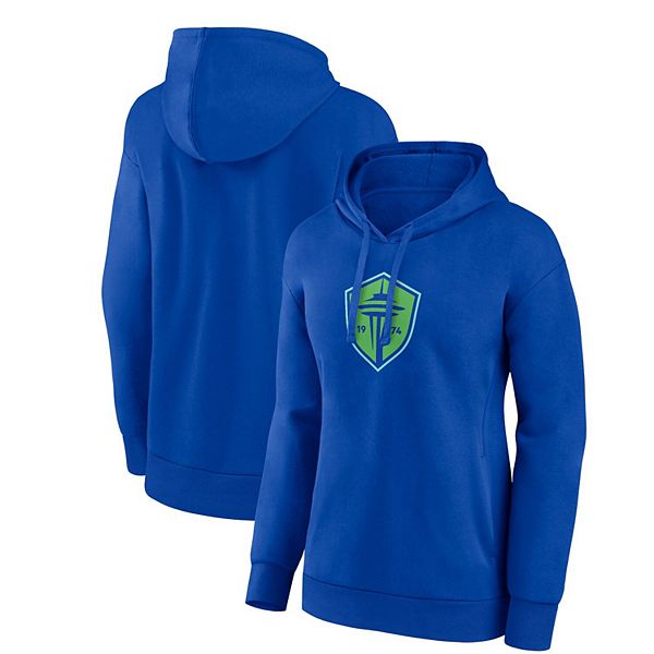 

Толстовка с капюшоном Women's Fanatics Branded Seattle Sounders FC Primary Logo Unbranded