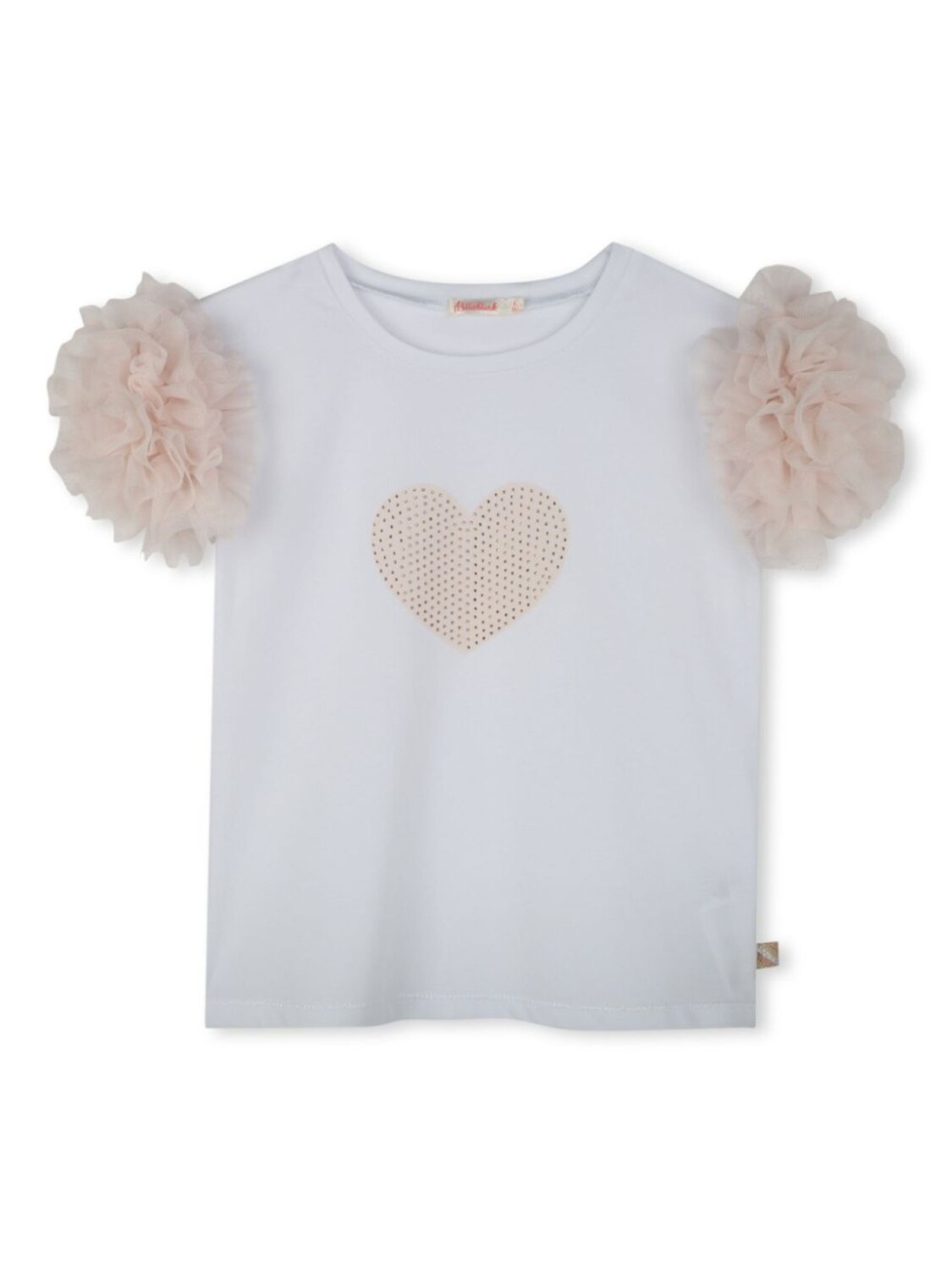 

Футболка с оборками Billieblush, белый
