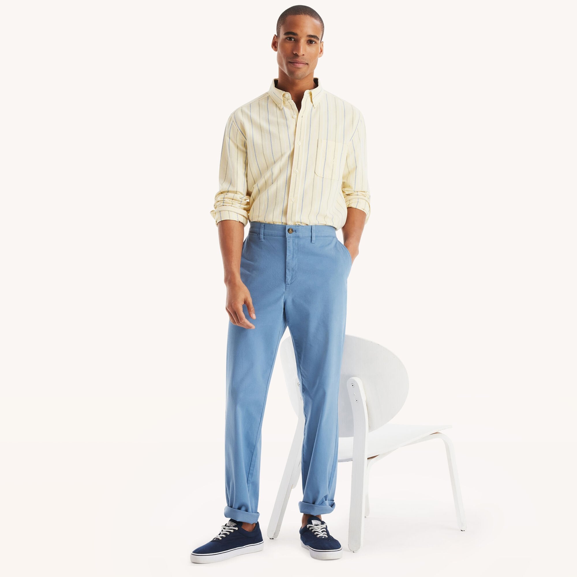 

Мужские брюки Nautica Classic Fit Twill, цвет coronet blue