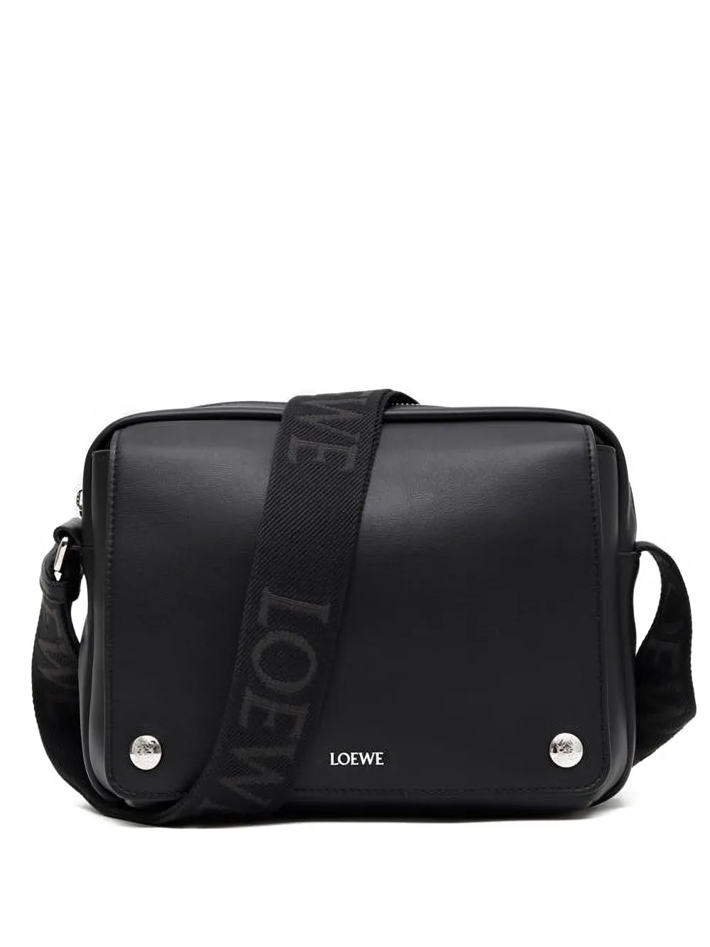 

Сумка через плечо с логотипом LOEWE, черный