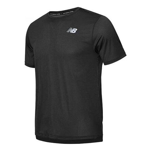 

Футболка с надписью «Impact Run» New Balance, черный