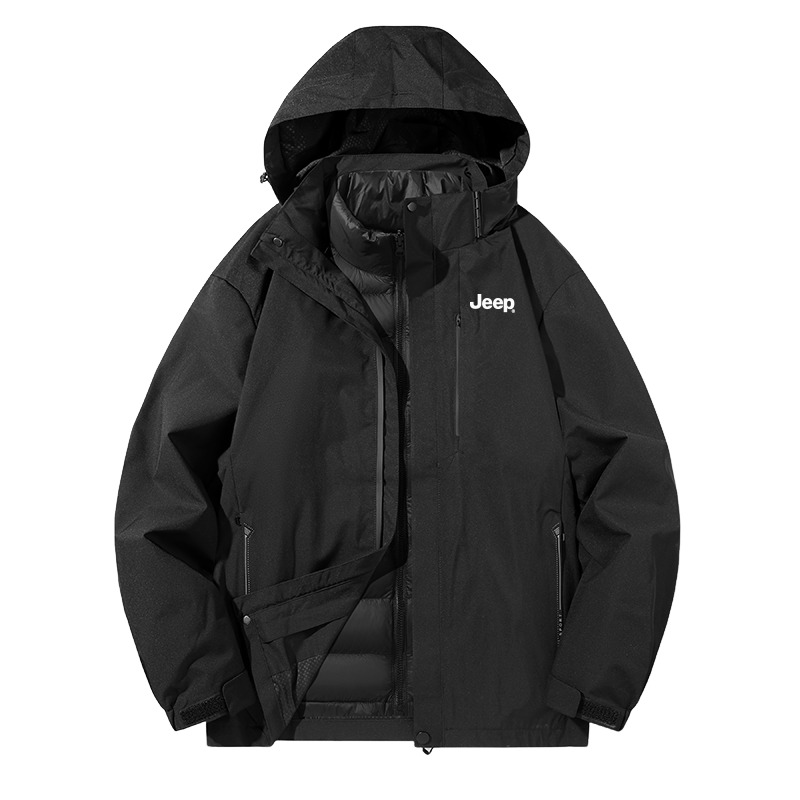 

Jeep Куртка Unisex, Black (Down Liners)