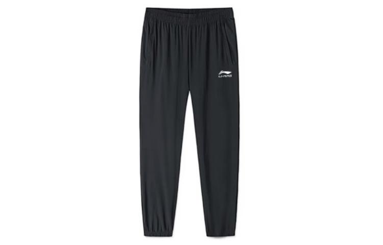 

LINING Трикотажные спортивные штаны мужские черные