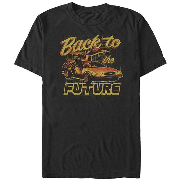 

Футболка с принтом Big & tall Back to the Future Delorean Licensed Character