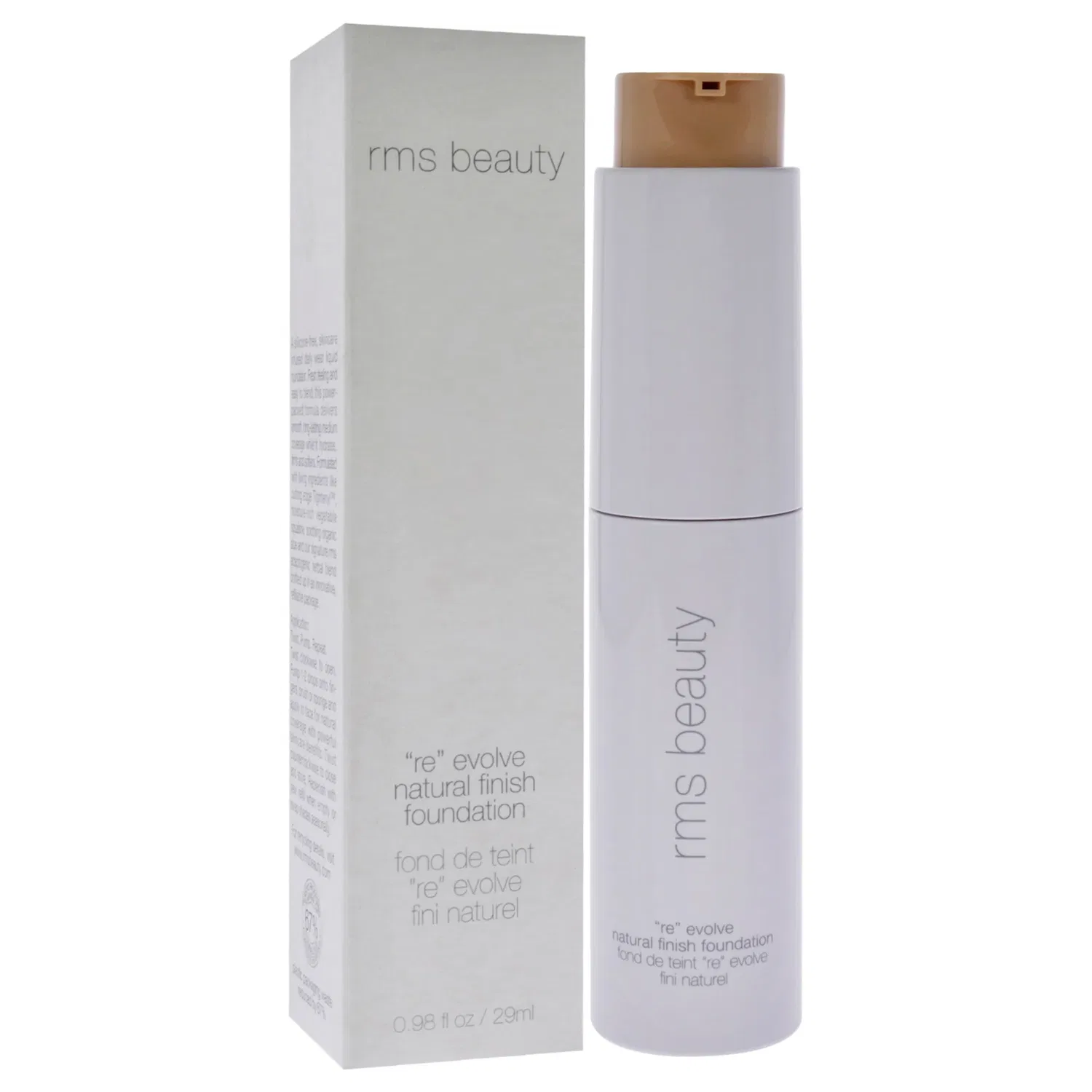 Тональный крем Re Evolve Natural Finish Foundation - 33 Warm Beige от RMS Beauty for Women - 0,98 унции — фото 3