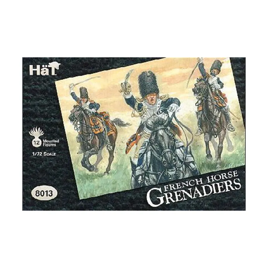 

Французские конные гренадеры, Historical Plastic Military Figures - Napoleonic (1:72) (Hat Industries)