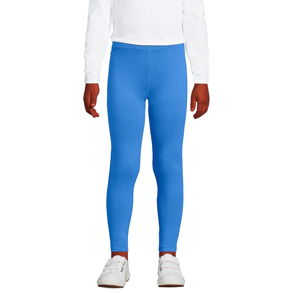 

Леггинсы Lands' End TOUGH COTTON для девочек 10–16 лет, большие размеры, цвет Magic Unicorn Hem