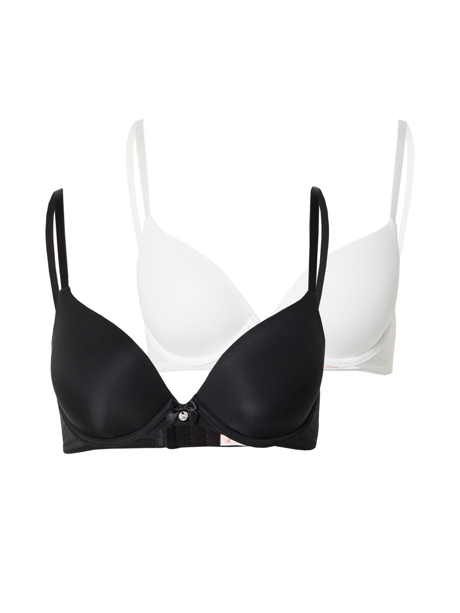 

Бюстгальтер-футболка Hunkemöller P&M, черный/белый