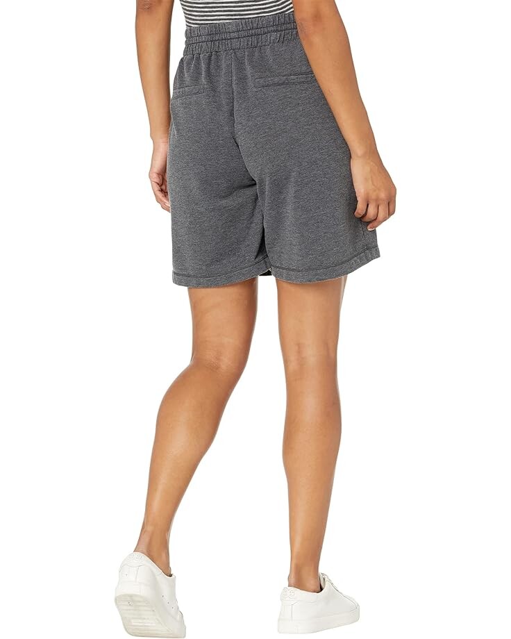 

Шорты Mod-o-doc Burnout Fleece Boyfriend Shorts, черный