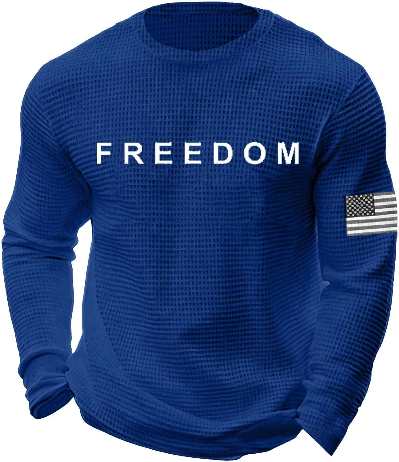 

Футболка Charlie Kirk Freedom, мужская, Waffle Knit