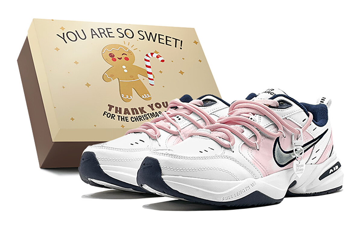 

Кроссовки Nike Air Monarch 4 Chunky Sneakers Unisex Low-top Pink, розовый